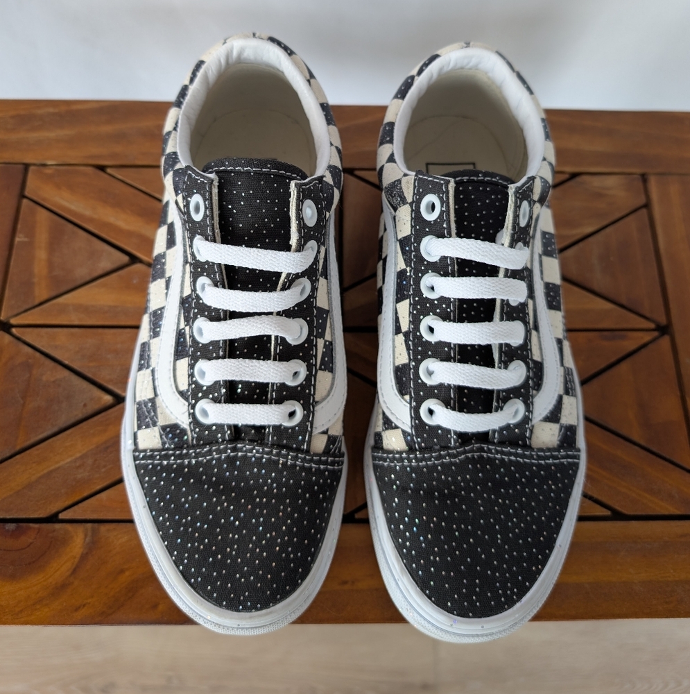 Vans Black and White Checkered Sneakers